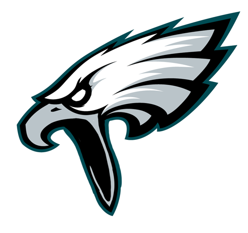 Philadelphia Eagles Halloween Logo fabric transfer
